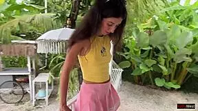 i’m so thrilled learning to ride a bike and a stranger’s hard cock—creampie finish!