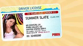 Wankz Summer Slate, the 18-Year-Old Harlot, Craves Rough Hardcore Action