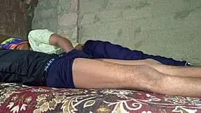 Bhabhi's mouth filled with an unexpected surprise