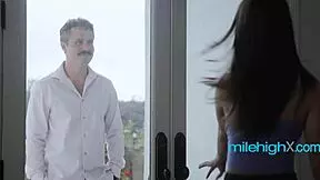 Older boyfriend got my roommate jealous, and it made me so wet.