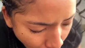 i give a blowjob to his huge bbc in pov