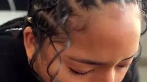 i give a blowjob to his huge bbc in pov