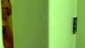 I spy on my stepsister getting a blowjob from monster cock