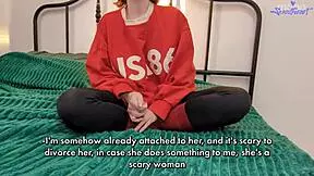 Hey, I'm cheating on my wife with the hot neighbor next door. She's riding my big cock so tight.