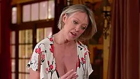 Hey, step mom dee williams spoils her brat with big tits