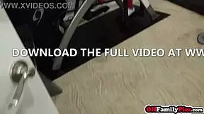 petite teen paige owens rides reverse cowgirl blowjob doggystyle monster cock pussy bent over tits in gym workout