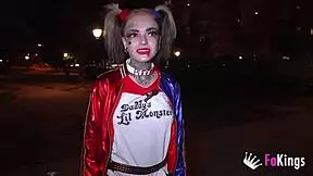 Lady medusa as nasty harley quinn seeks big cock