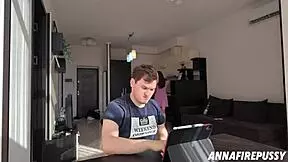 man, poundin big pussy doggy style til i cum inside