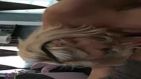 Sexy Mature Diamond Shows Off Her Big Tits While Getting Fucked Doggy Style By A Horny Man With Monster Cock