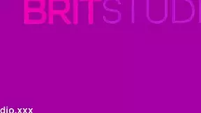 hot british teen in lingerie watches identical friend give facial