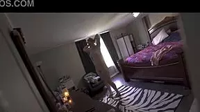 step aunt mia vallis teases step nephew during spring break fun. wca productions captures every bedroom striptease moment.