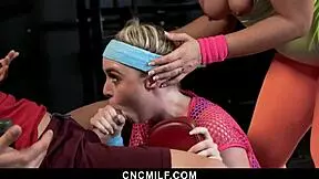 Milf and Teen Enjoy Freeuse Gym with Best CNC Benefits