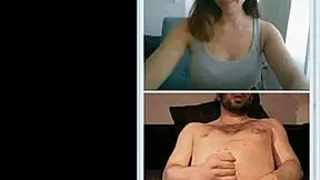 Cute girl assists stranger.