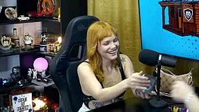 Alexa araujo liked ruan's dick and asked for amateur sex recording. Will he accept on podcast pópum no barraco?