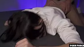 Young Woman Experiences Squirting During College Scene