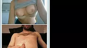 Cute girl assists stranger.