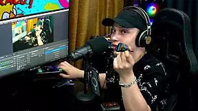 Alexa araujo liked ruan's dick and asked for amateur sex recording. Will he accept on podcast pópum no barraco?