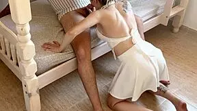 Welcome home gift after college, sex with my stepbrother today