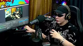 Alexa araujo liked ruan's dick and asked for amateur sex recording. Will he accept on podcast pópum no barraco?