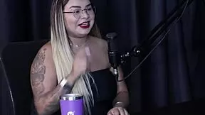 Penelope Masturbates in Sheer Red for Fetish Videos