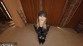 skinny teen furiosa in vr cosplay deepthroats big cock and gets cumshot