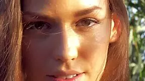 Oh, Perfect-Breasted Beauty Touches Herself!