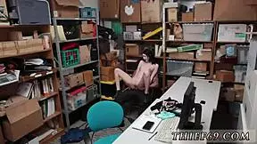 police man, you caught this emo suspect fucking hard