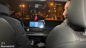 Sexy thief caught red-handed, then fucked in burglar POV blowjob