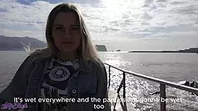 Romantic Walk With Remote Controlled Vibrator In My Pussy