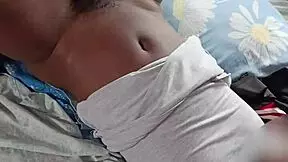 morning glory with petite chocolate lady's hairy pussy moaning for big black cock