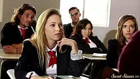 Stepsister Riding Cock Hard.