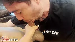 i fell on santa's giant cock and then he fucked my wife hard... latina cuckold blowjob monster cock amateurs big cock humiliation pussy