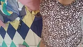 Hot Hijastra Moaning In Pleasure On Padrastro's Bed Feels So Wild