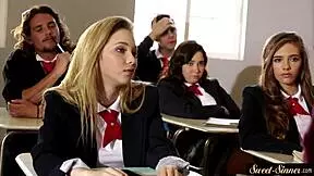 Stepsister Riding Cock Hard.