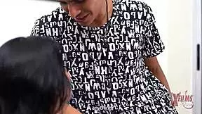 Peruvian stepmom, obedient, fucked by stepson secretly