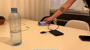 Intense session with almendra gala