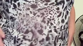 Horny Pregnant Maid Shows Big Boobs and Hairy Pussy on Camera While Home Alone