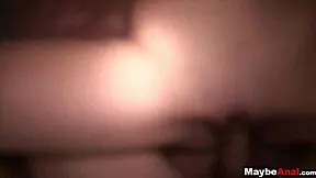 Alli May's asshole gets opened up on this amateur sex tape