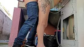 Lonely Housewife Pays Technician With Ass In Passionate Way