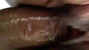 He fucks my hairy tight pussy from behind