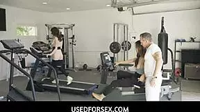 Young 18+ bffs treated like dolls by stepdad.