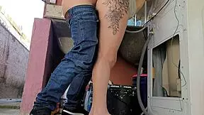 Lonely Housewife Pays Technician With Ass In Passionate Way