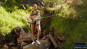 mixed race petite 18+ asian babe alexandra young 18+ undresses in lingerie, ripping clothes for softcore solo