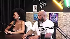 Tifany Rocha in sheer red, craving elevator sex and wild double penetration scenes