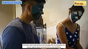 Rishabh Massages Sapna Before Pounding Her Hard in Steamy Session