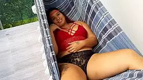 Colombian woman enjoys a big cock in her tight pussy