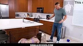 Tiny brunette teen takes anal from stepbrother’s rival, Venus Vixen?