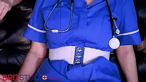 Nurse Gets Fucked Hard and Takes a Facial