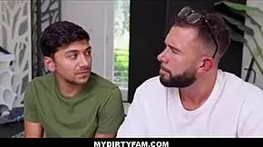 Big tits teen 18+ stepsister caught with stepbrother by stepdad