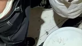 i got caught in the gym bathroom for a wild assfucking session - free